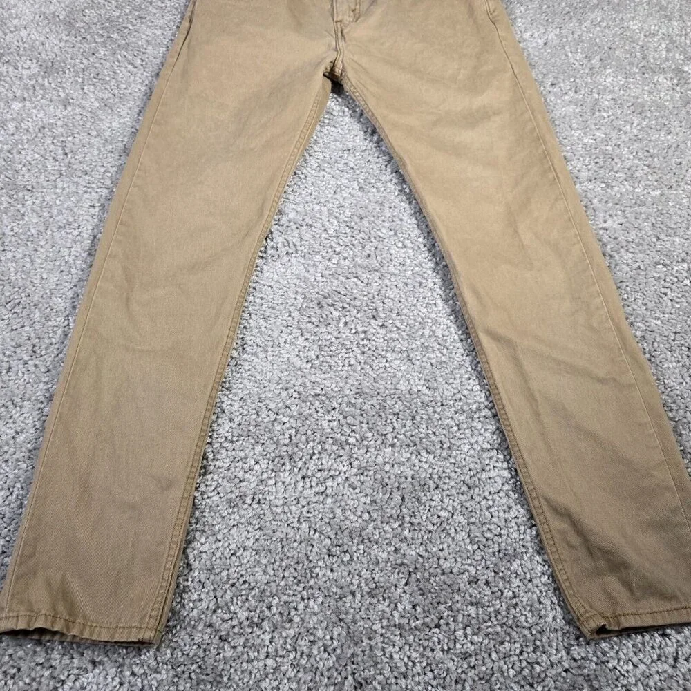 Levi's Mens 508 Slim Straight Chino Pants Size 30x32 (Fits 30x30) Minimal Casual - Picture 3 of 14